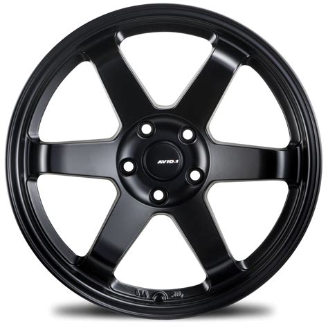 Av06 Matte Black From Avid 1 Wheels