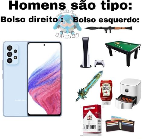 Homens S O Tipo Bolso Direito Iso Esquerdo Ifunny Brazil