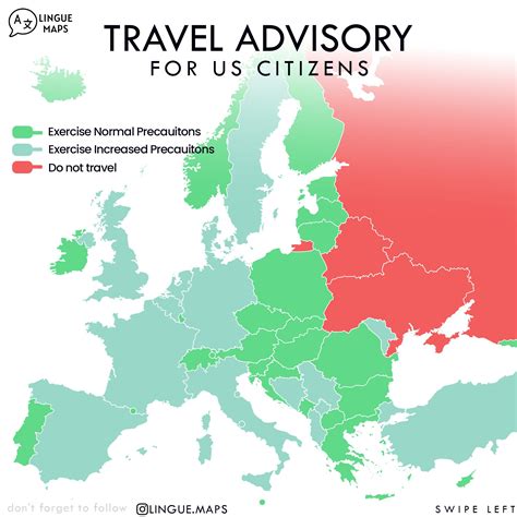 Lingue Maps™ | Planning a trip? This map highlights the latest travel
