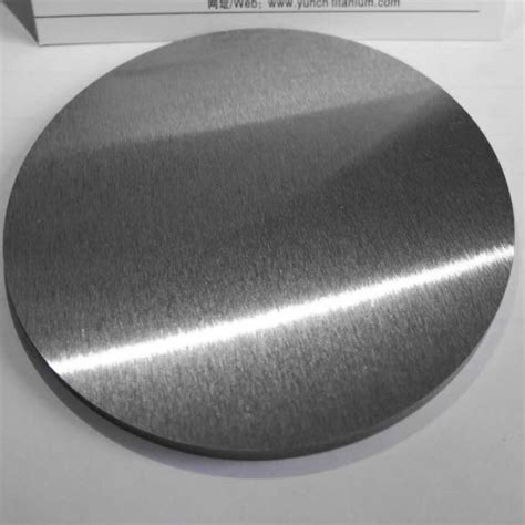 China Tungsten Alloy Round Square Target Plate Manufacturers And