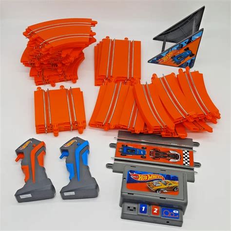 HOT WHEELS ZERO Gravity Electric Slot Car Track Parts Lot With
