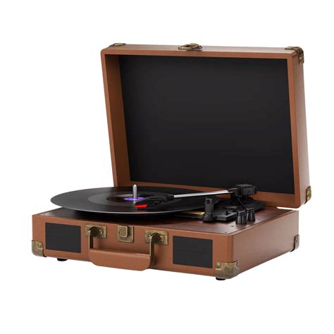 Best 5 Record Players With Speakers & Bluetooth (2025): Vinyl Meets