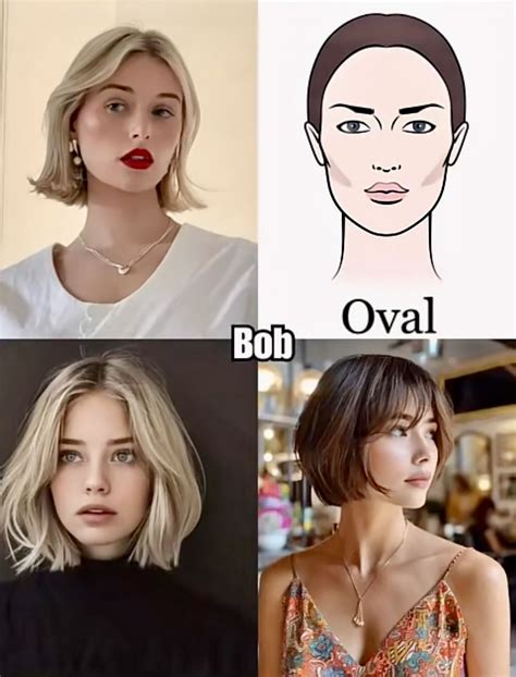 short hair oval face 10