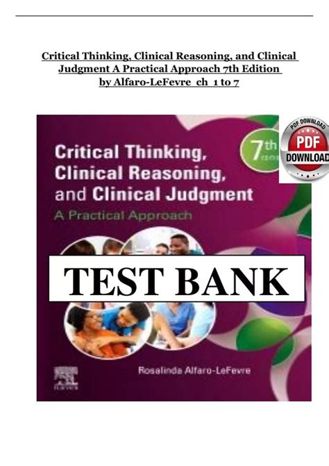 Critical Thinking Clinical Reasoning And Clinical Judgment