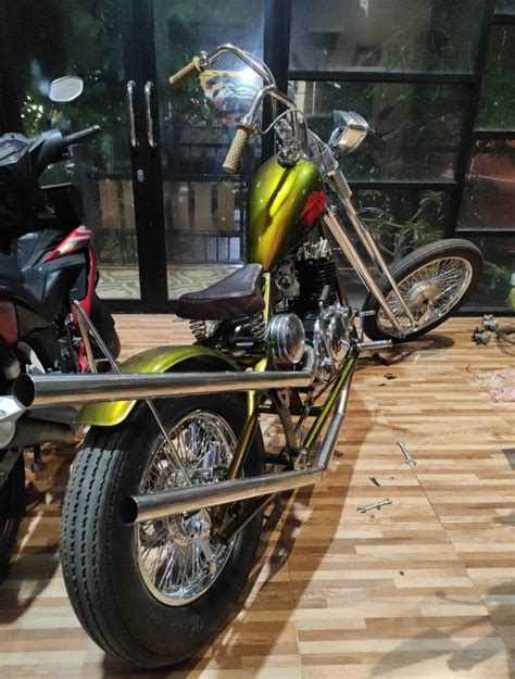 Chopper Gsx Thunder 250 Longfork Motor Di Carousell