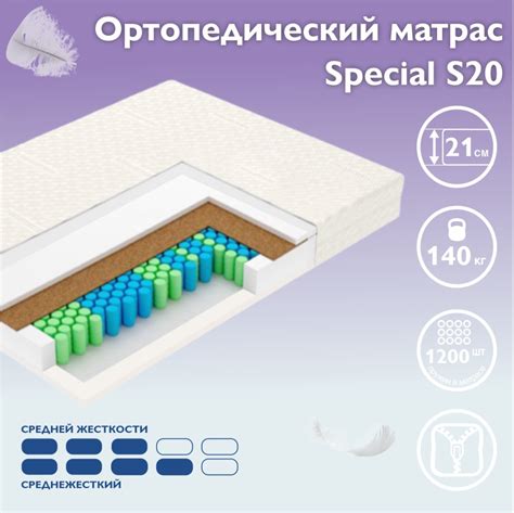 Купить Матрас Vegas S20, 90x200x22 см, чехол джерси в Алматы – Магазин ...
