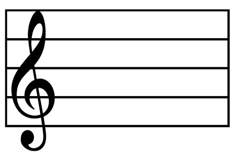 Clipart Music Staff