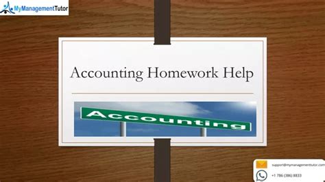 Ppt Help In Accounting Homework Powerpoint Presentation Free