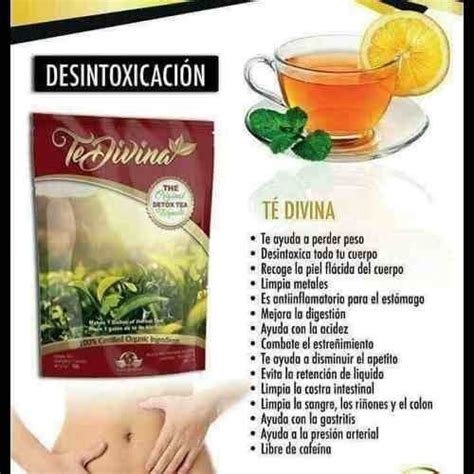 Te Divina Original Depurador Detox Piezas No Pirata Env O Gratis