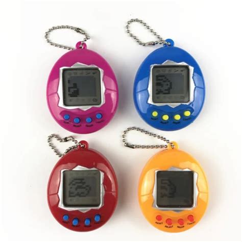 Dropship Transparent Electronic Pets Tamagotchi 90S Nostalgic 168