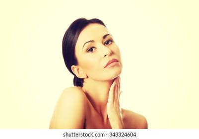 Sensual Portrait Nude Woman Looking Camera Stock Photo Shutterstock