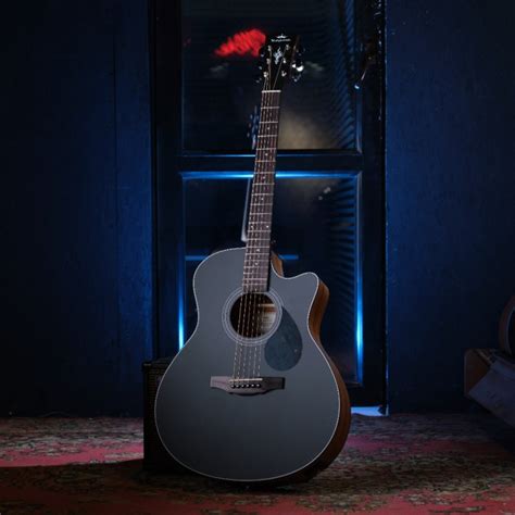 Купить трансакустическую гитару Kepma EACE Trans Black в Москве!