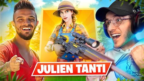 FAIRE TOP 1 avec JULIEN TANTI sur FORTNITE Et les 5 médaillons