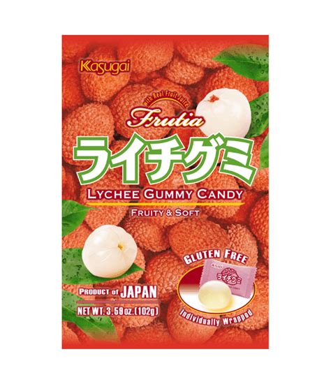 Kasugai - Lychee Gummy Candy 102g | Haisue