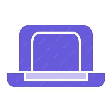Premium Vector School Laptop Vector Illustration