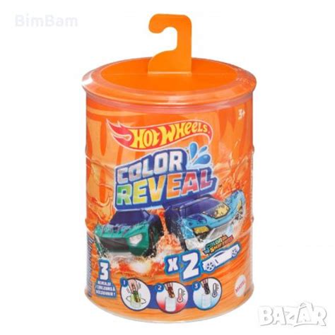 Количка изненада Hot Wheels Color Reveal с магическа трансформация броя Mattel в Коли