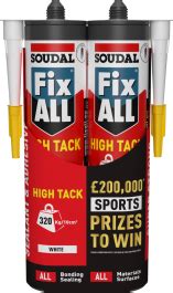 fix  high tack duo pack white