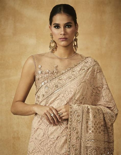 Tarun Tahiliani Saree Blouses / All that we were and more…. - Resina Wall