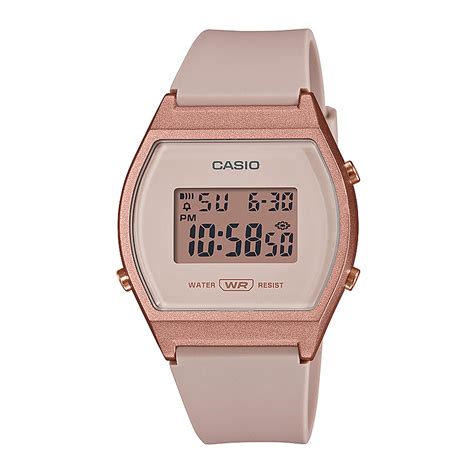 Reloj CASIO LW 204 4A Resina Mujer Oro Rosa Btime