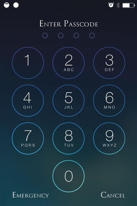 Beef Up Your Iphones Passcode Security With A Blank Keypad On Your Ios 7 Lock Screen Ios