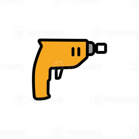 Illustration Of Electric Drill Png