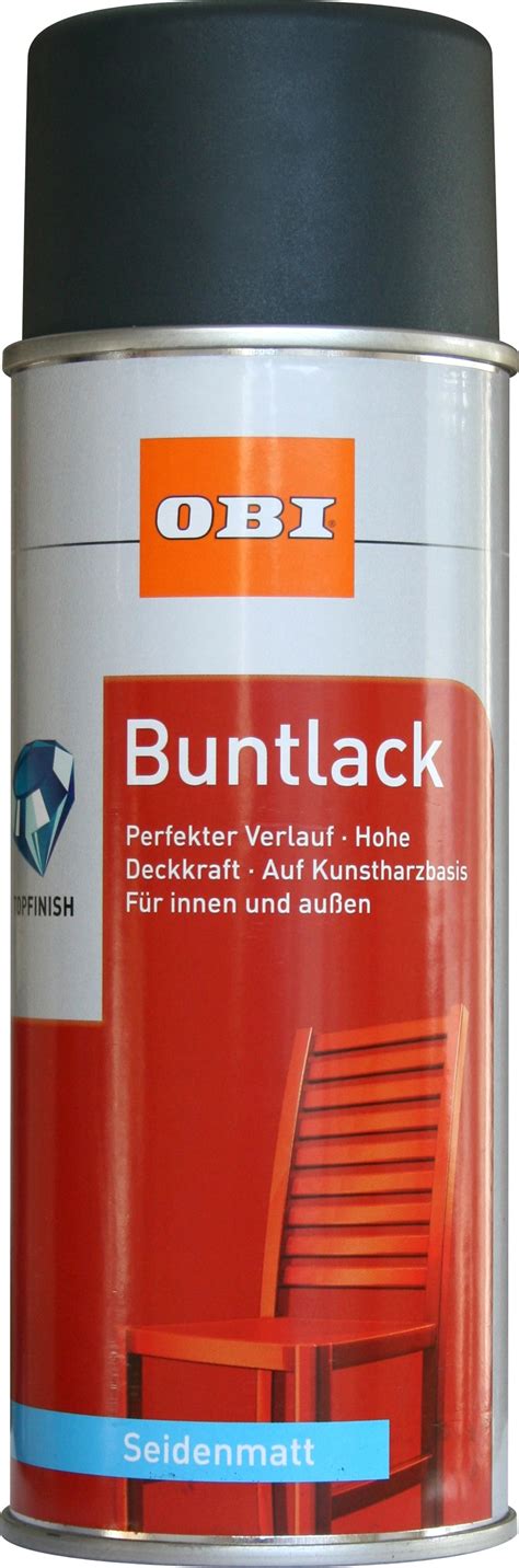 Obi Buntlack Spray Ral Anthrazit Seidenmatt Ml Kaufen Bei Obi