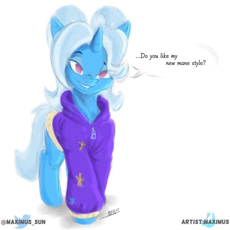 Safe Artist Maximus Trixie Pony Unicorn G Absurd