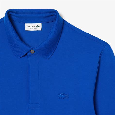 Lacoste Erkek Regular Fit Uzun Kollu Mavi Paris Polo Erkek T Shirt