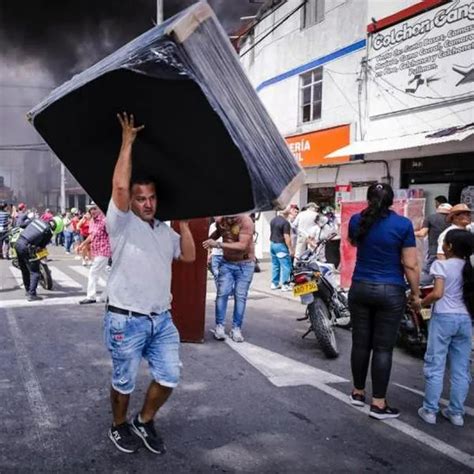 Incendio Ibagué incendio hizo a comerciantes perder más de 6 000 millones