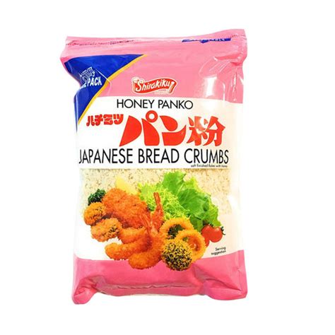 Shirakiku Honey Panko Japanese Bread Crumbs 1kg Arcaera