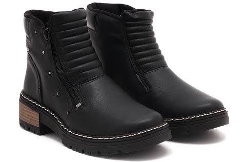 Bota Dakota Cano Baixo Tratorado Zíper Feminino G4914