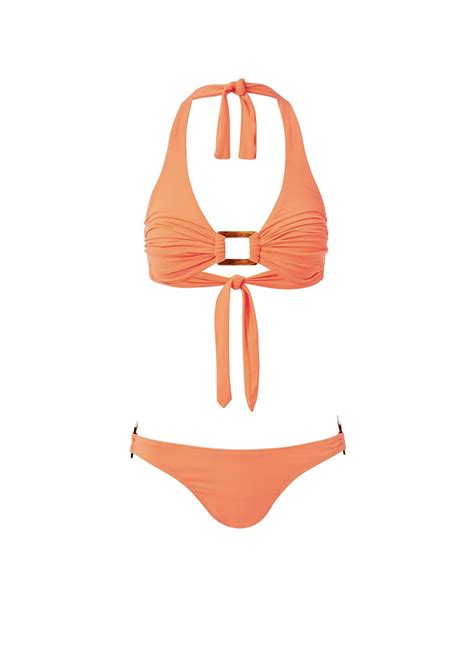 Melissa Odabash Bikini Set Paris Orange MYKRINES