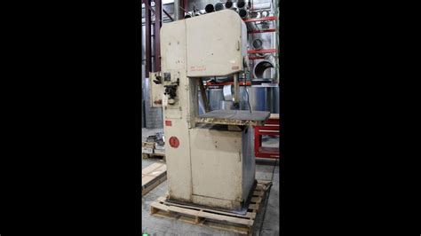 Doall Dbw Vertical Band Saw Online At Tays Realty Auction Llc