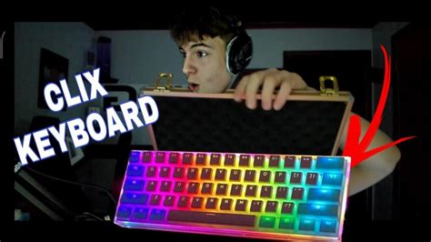 Clix Reveals His New Keyboard Youtube