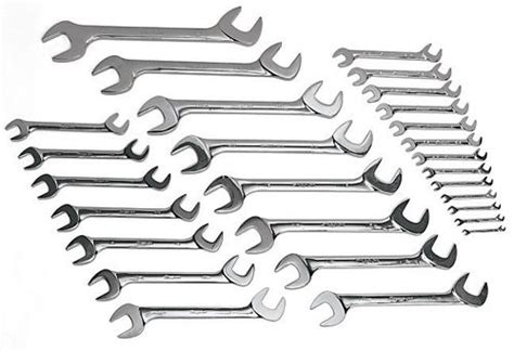 28 Piece 4 Way Angle Head Open End Wrench Set 14 2