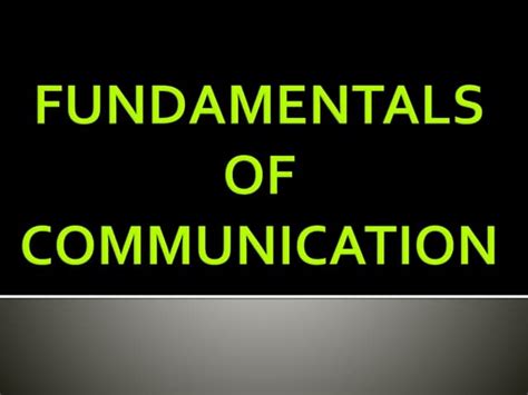 The Communication Process & Types of Written Communication | PPT