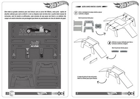 Playset Pista Pit Stop Hot Wheels Produtos Xalingo
