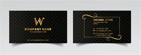 Minimal Business Card Template 14975508 Vector Art at Vecteezy