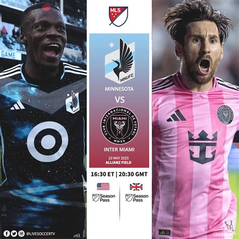 LiveSoccerTV.com - Minnesota United vs Inter Miami kicks off soon. Will ...