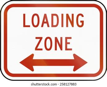 loading zone sign images stock  vectors shutterstock