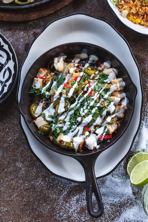 Skillet Naked Burrito Tacos Tequilas