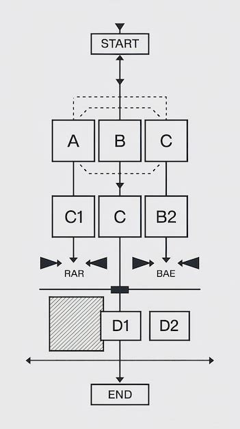 flow chart   levels premium ai generated image