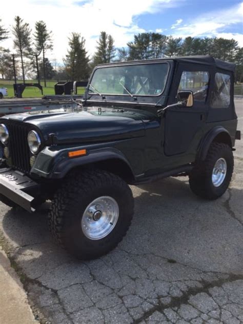 79 jeep cj5 frame off restoration 327 v8 4spd 1100 miles over 35,000 in ...