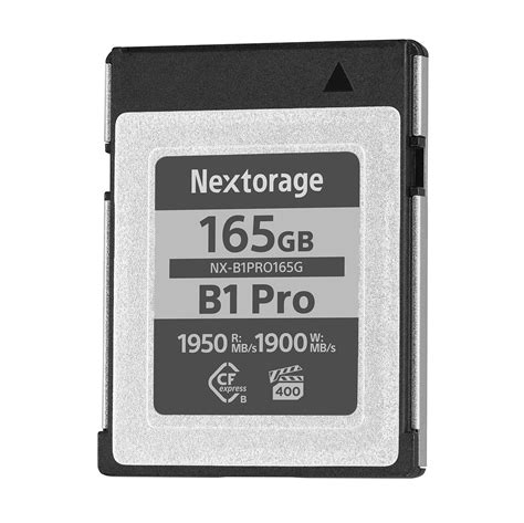 Buy Nextorage Gb Cfexpress Type B Memory Card Super Fast Vpg Max