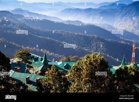 India, Himachal Pradesh, Shimla, View of mountains Stock Photo - Alamy