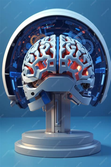 Premium AI Image | Advanced Brain Scanner Computerized Tomography in