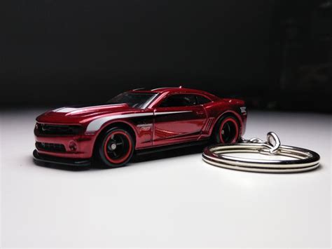 Chevrolet Camaro Super Treasure Hunt Hot Wheels Keychain Etsy
