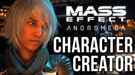 Mass Effect Andromeda Character Creator Youtube