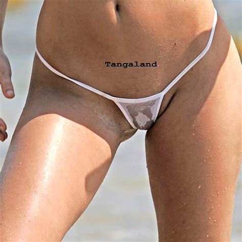 Transparent Bikini String Tanga Micro Strings String Tangas