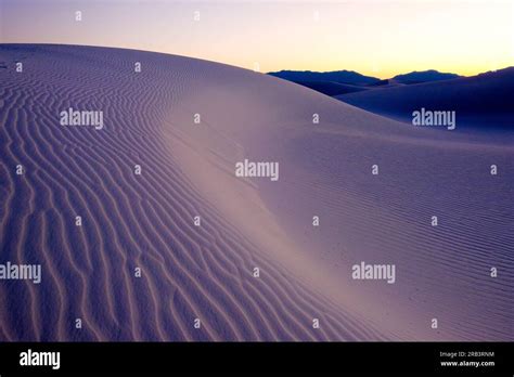 White Sands National Park New Mexico Stock Photo Alamy